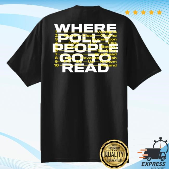 Gus Dapperton Where Polly People Go Black Short Sleeve Shirt Gus Dapperton Merch Shop