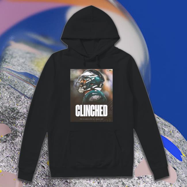 AJ Brown Clinched The Philadelphia Eagles Hoodie