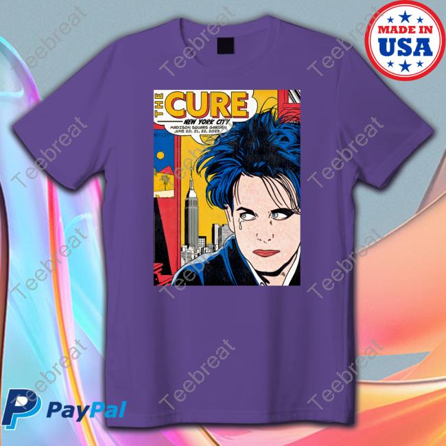 Officia The Cure New York 3 Night Event Shirt