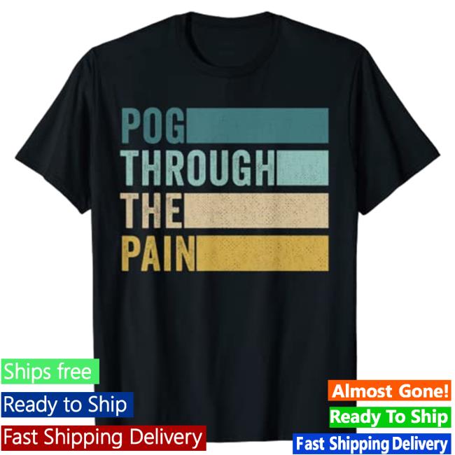 Pog Through The Pain Retro Hoodie