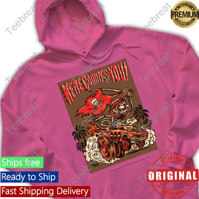 Pirate Driving Here Comin For You Crewneck Sweatshirt