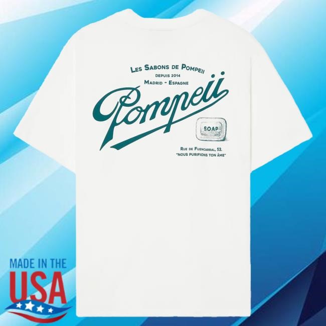 Sabons De Pompeii Off White Shirts | Buy Official Pompeii Apparel
