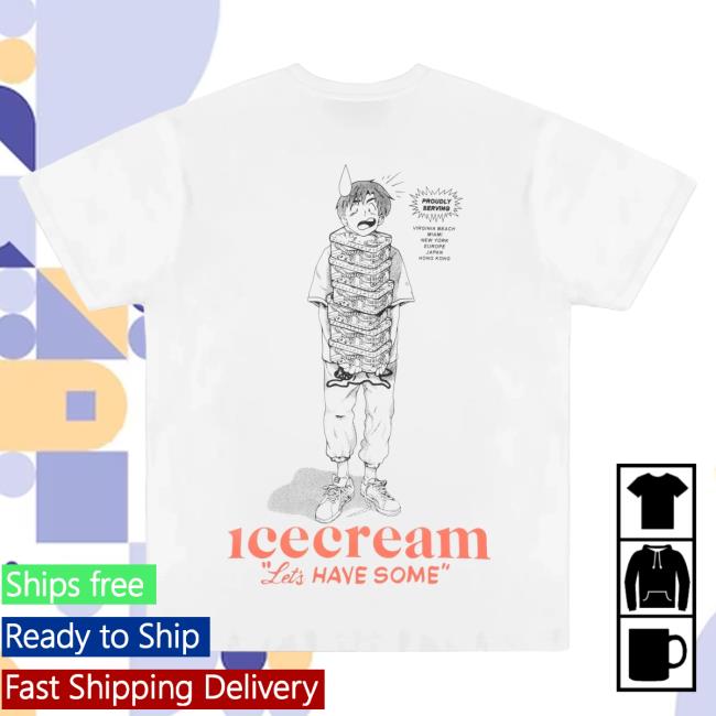 Metro Fusion Icecream The Collector Tshirt White Metrofusion