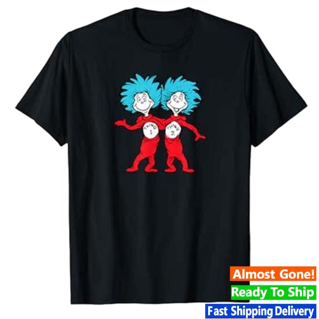 Dr. Seuss Thing 1 Thing 2 Buddies Tshirt