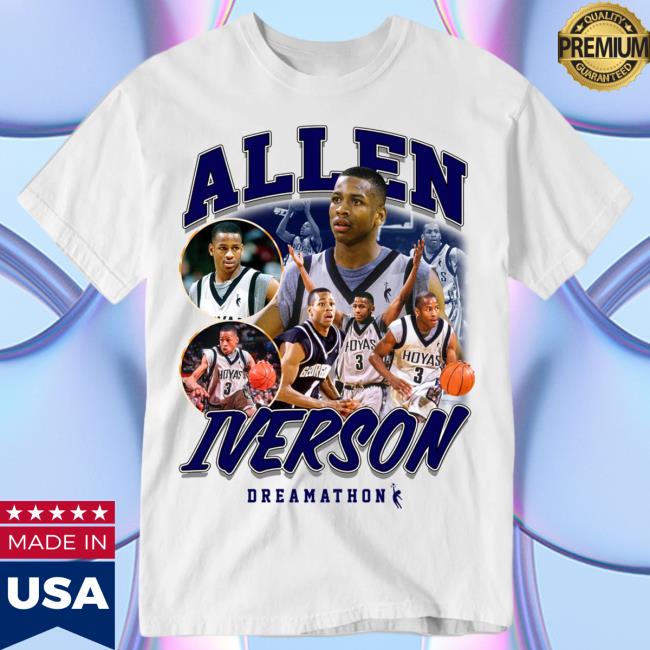 Allen Iverson Georgetown T Shirt