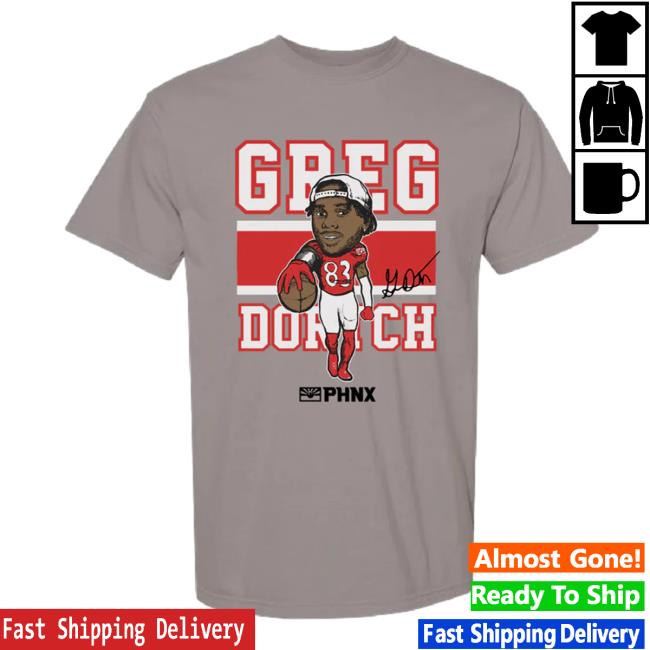 PHNX Greg Dortch OFFICIALLY LICENSED Grey Tee Shirt