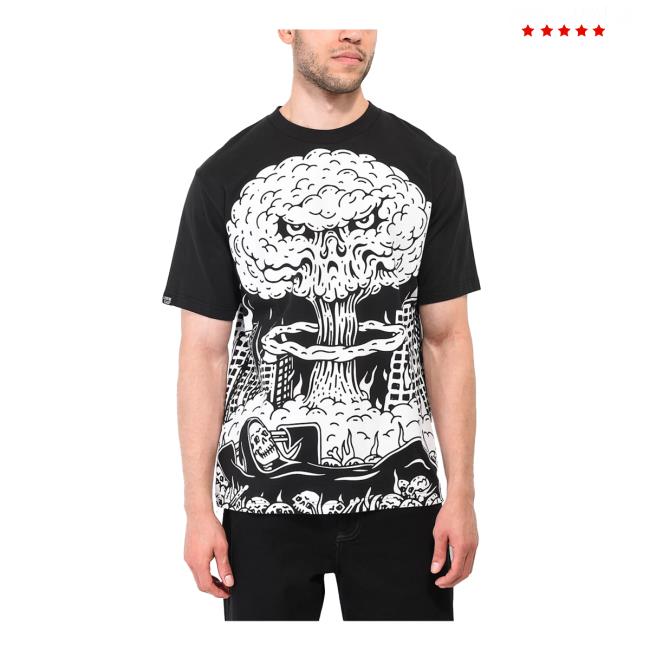 Official Zumiez Clothing Store Shop Merch Lurking Class By Sketchy Tank Comfortable Black Hooded Sweatshirt 3D All Over Print