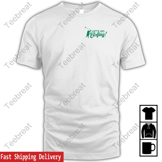 Official We The Best Store Let's Go Golfing T-Shirt Dj Khaled
