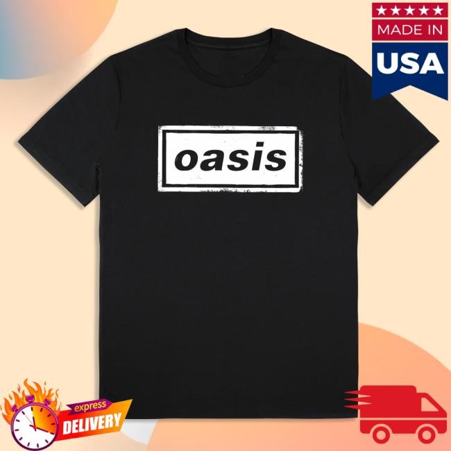 Official Oasis Tour Merch Live '25 New York City Tees Black