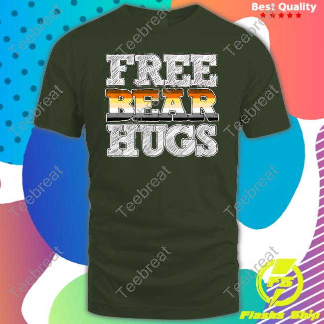Official Thickknight Gaming Pride Flag Free Bear Hugs Tee