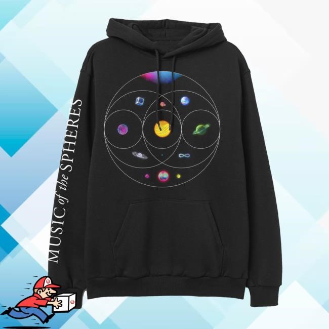 2023 Music Of The Spheres Hoodie Sweatshirt - Coldplay
