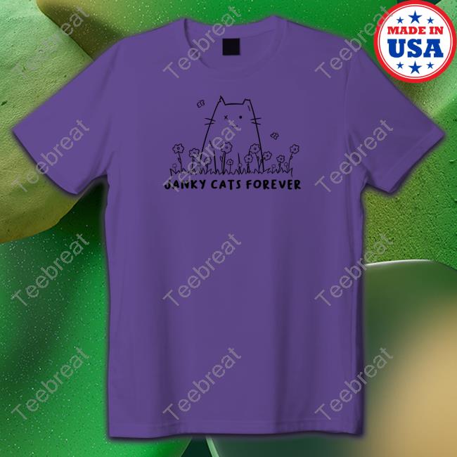Cfe350 Bitty R Us Store Janky Cats Forever Tee Shirt Feederofcats