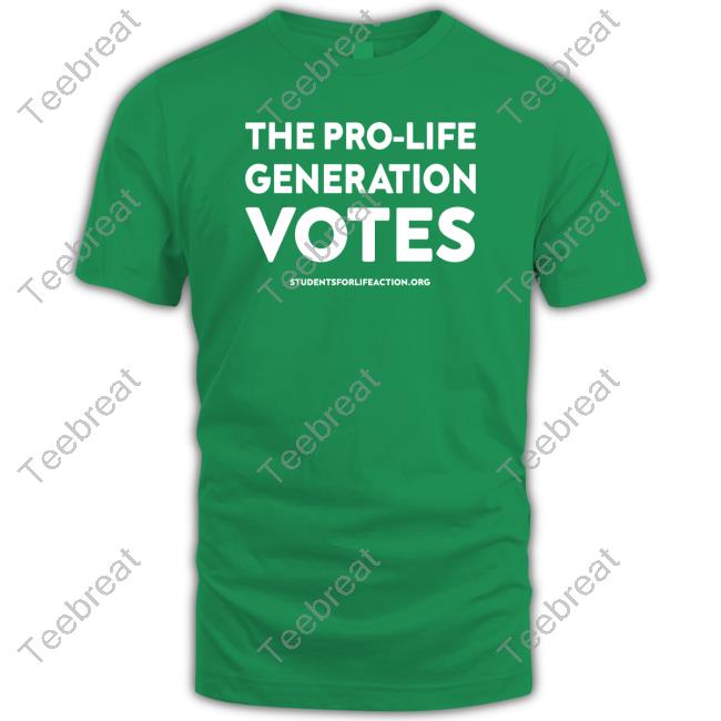 The Pro Life Generation Votes T-Shirt