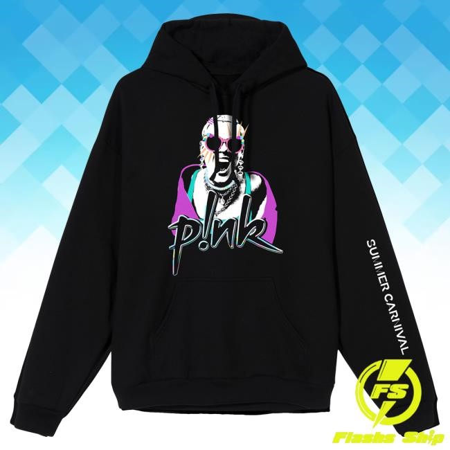 Official P!Nk Merch Summer Carnival Tour Black Hood