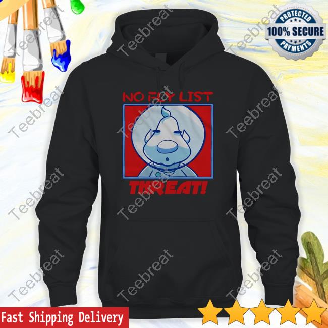 Official The Egg Drop Shop The Bastard No Fly List Threat Long Sleeve Tee PaperBoxHouse