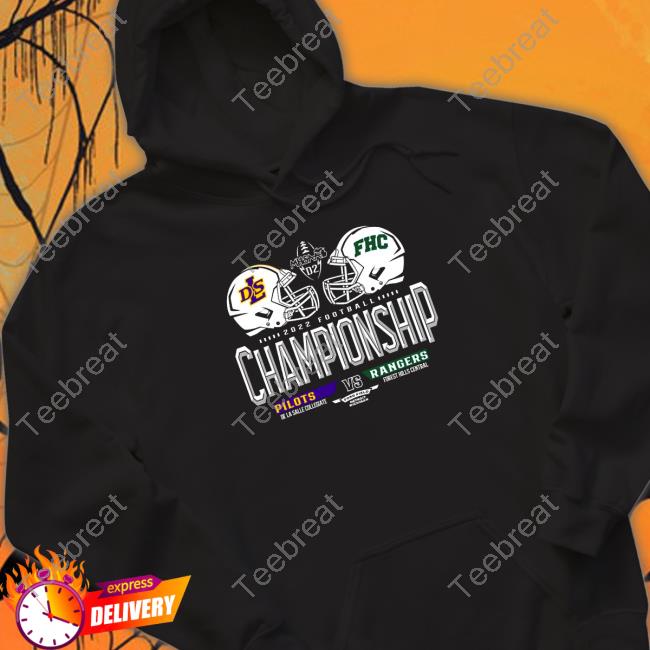 Official De La Salle Collegiate Pilots Vs Forest Hills Central Rangers 2022 Football Championship Tee Shirts