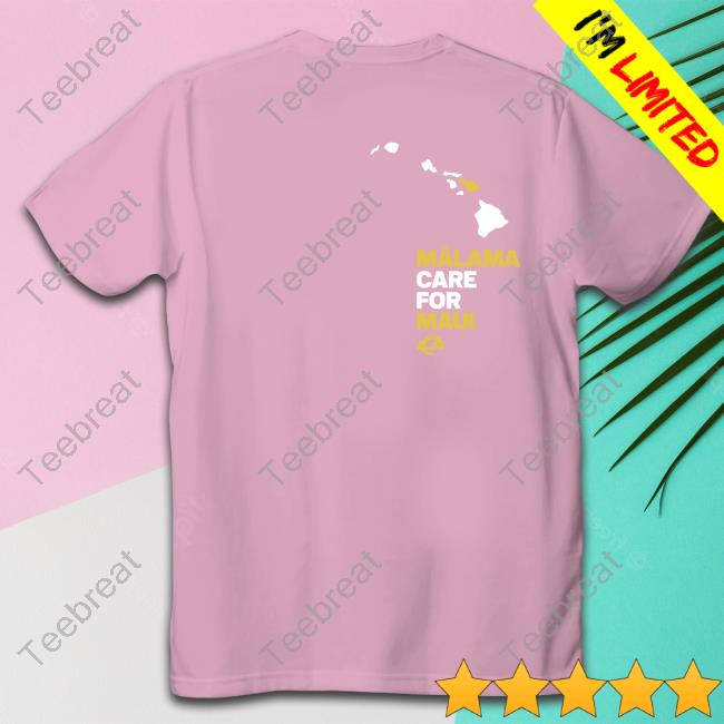 Los Angeles Rams Mãlama Maui Mãlama Care For Maui T-Shirt Official Los Angeles Rams Store Los Angeles Rams x Mãlama Maui Relief T-Shirt