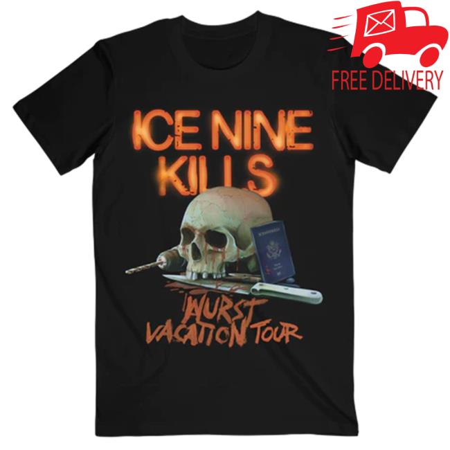 Official Ink Merch Store Ice Nine Kills Wurst Vacation Tour T-Shirts IceNineKills