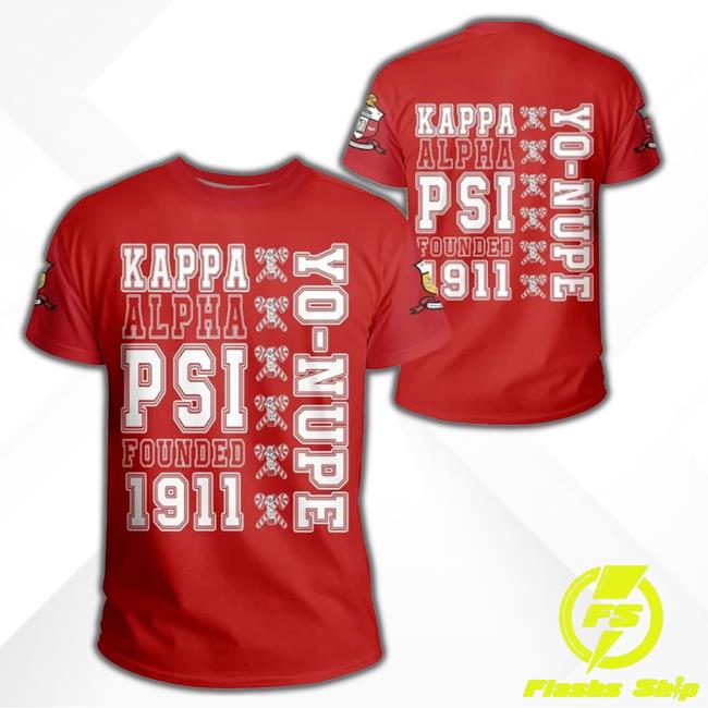 Kappa Alpha Psi Kap Nupe Yo Kap Nupe 3D shirts