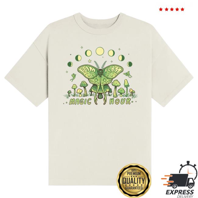 Official Flim Flam Merch Store FF Moth Pullover Hoodie Natural FlimFlam Apparel Clothing Shop