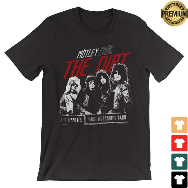 Official Motley Crue Merch Store Mötley Crüe Notorious Band Tees