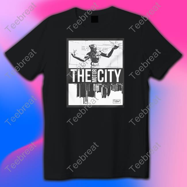 Official Detroit Apparel 313 The Motor City Tee Shirt