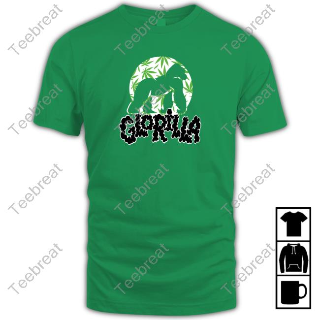 Official Glorilla Merch Glorilla Black Smoke Shirt
