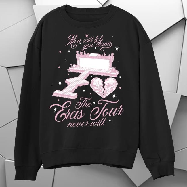 Men Will Let You Down Graphic Crew Neck Sweatshirt | Day of the Moon Official Store