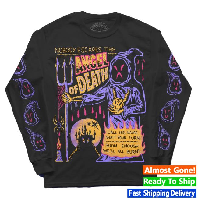 Angel Of Death Long Sleeve Tshirt