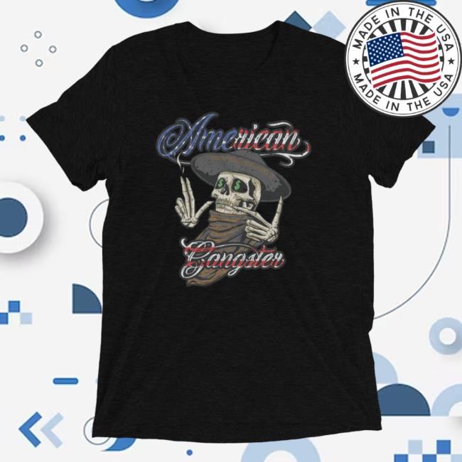 "American Gangster" Cowboy Revolution Shirt New