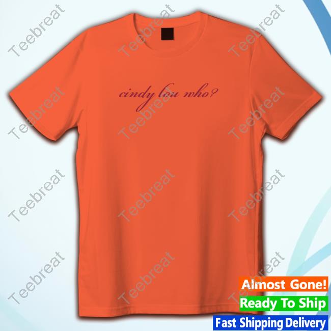 Official Sabrina Carpenter Cindy Shirt New