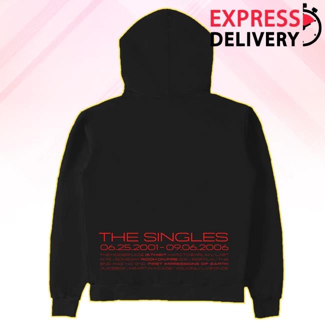 The Strokes The Singles Volume 01 LS Hoodie | The Strokes Merch Shop