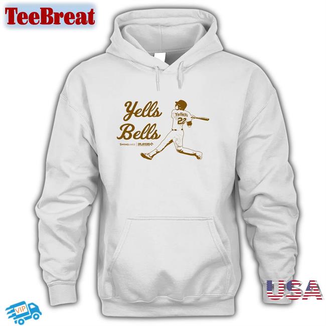Christian Yelich Yells Bells Sweatshirt Brewers Raptor