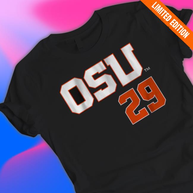 Oregon State Baseball Jacob Melton 29 Hoodie