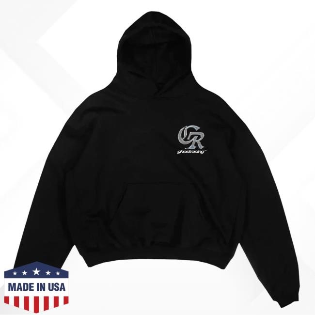 Official Ghost Racing Clothing Gr Chrome Pullover Hoodie - Black