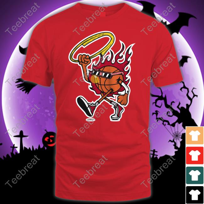Official Miami Heat Store Court Culture Basketball & Bubblegum Tee