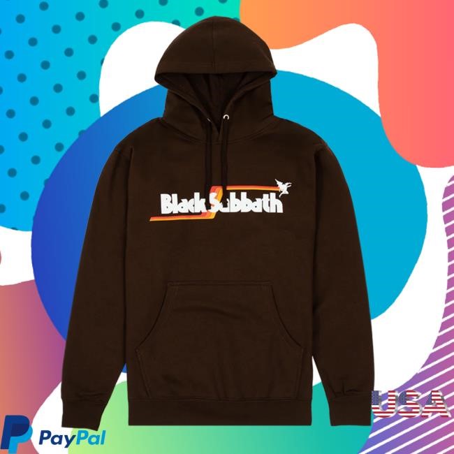 Black Sadbath Logo Brown Sweatshirt