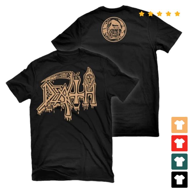 Official Indie Merch Store Shop Death "Leprosy On Stage Series" T-Shirts IndieMerchStore