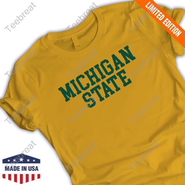 Michigan State Hooded Sweatshirt Official Michigan State Hoodie