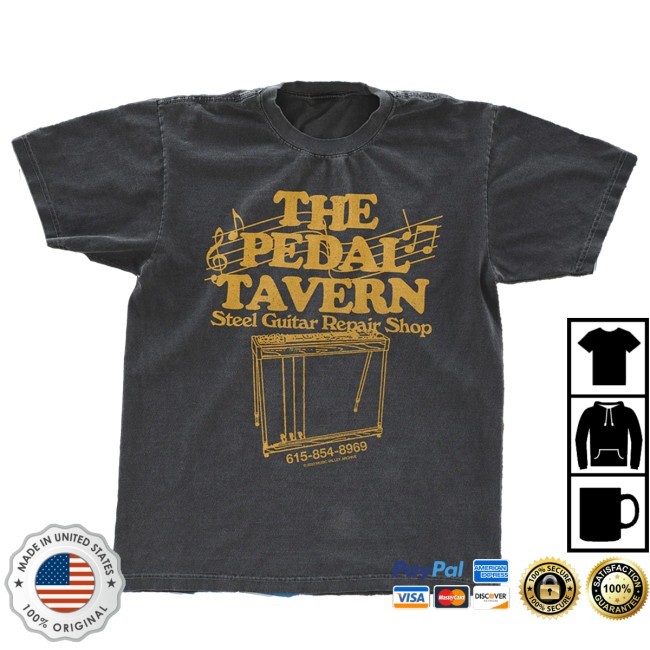 Music Valley Archive The Pedal Tavern Steel Guitar Repair Shop Shirt
