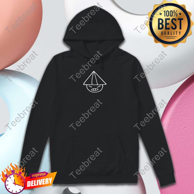 Bruce Wang Hand Drawn Black Sweatshirt
