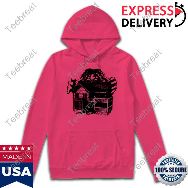 Official Teenage Disaster Merch Haunted House T Shirt