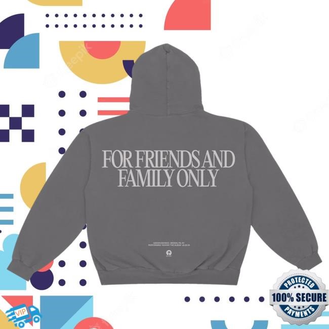 Official Shawn Mendes Merch Store Shop Shawn Mendes Friends & Family Hooded Sweatshirt: Brooklyn ShawnMendes