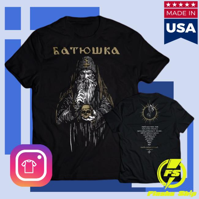 Official Kings Road Merch Store Batushka - "Shema Monk II" Shirt Kings Road Shop