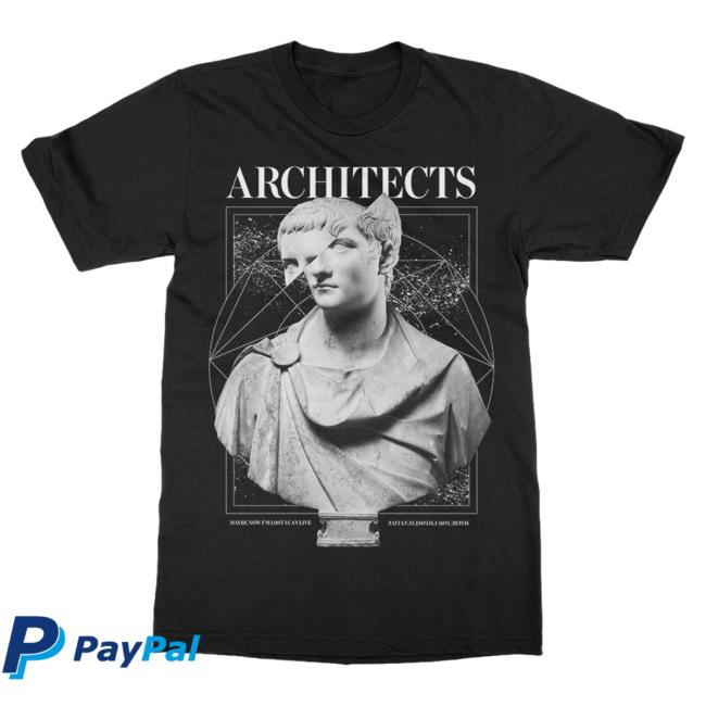 Official Kings Road Merch Store Architects Merch Store Shop Architects Lost Statues Top Shirt (Black) KingsRoadMerch