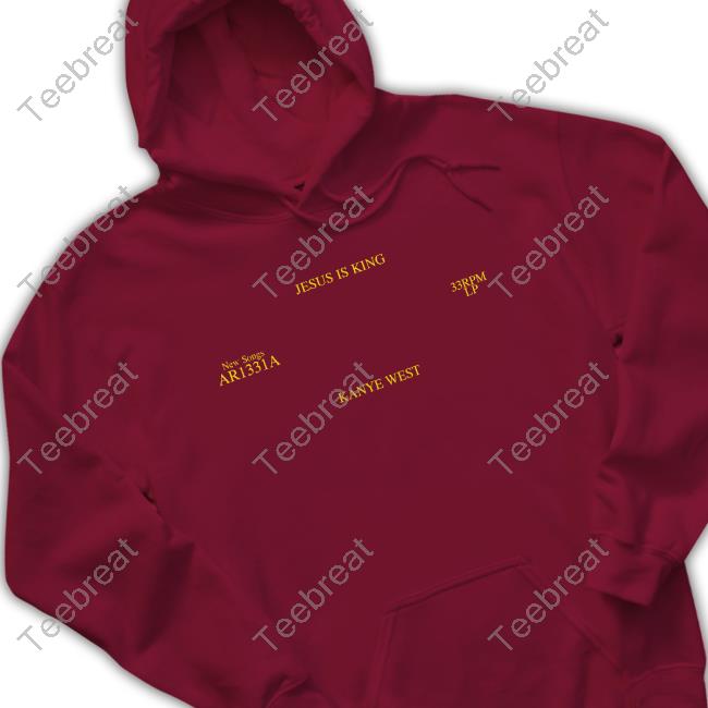 Official Jesus Is King Hooded Sweatshirt