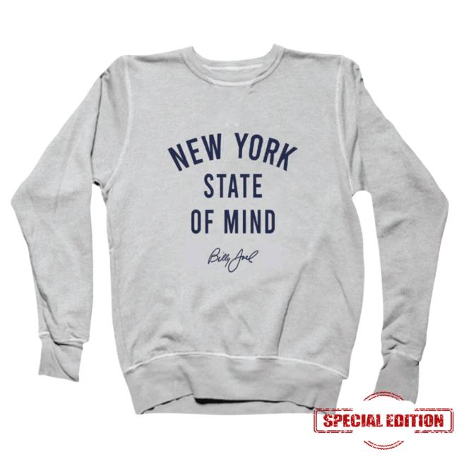 Official Billy Joel Merch Store Billy Joel "NYSOM" Crew Billy Joel Shop BillyJoel