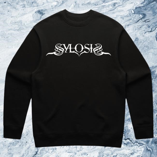 Official Sylosis Logo Pullover Sweatshirt – Black