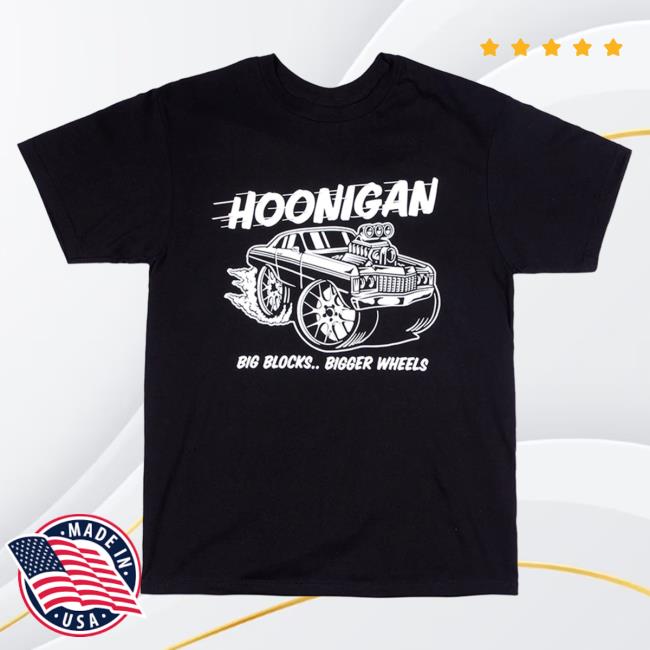 Official Hoonigan Merch Store Shop Ridonkulous Short Sleeve T-Shirts Hoonigan Apparel Clothing