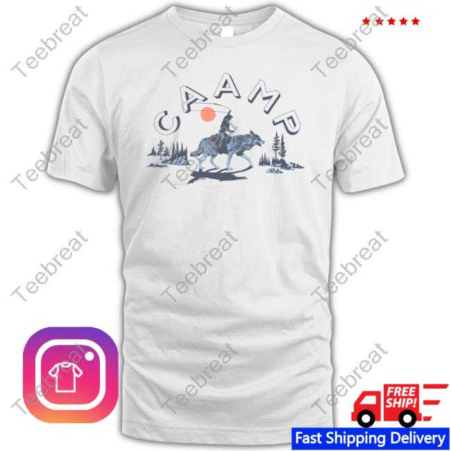 Official Caamp Merch Riding Wolf Shirts